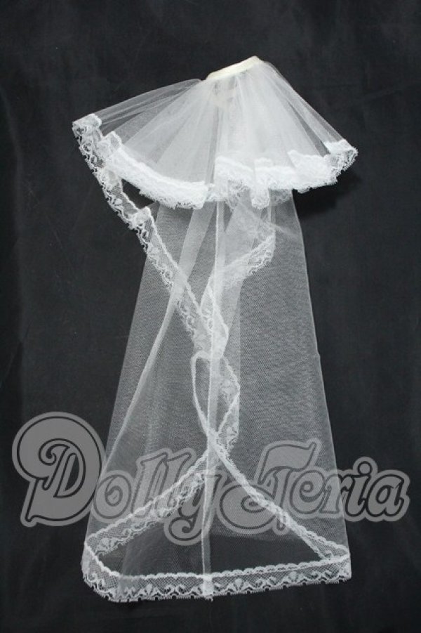画像8: MDD/OF:M+V STUDIO様製 Wedding Veil Dress(white) 40cm(MDD) Y-26-08-25-238-WT-ZY (8)