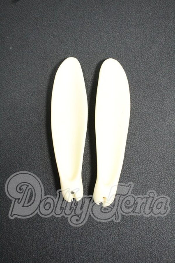 画像1: 20cmサイズドール/OF:PIPOS DOLL うさ耳パーツ Y-26-09-01-234-WT-ZY (1)