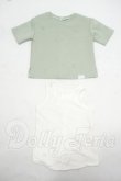 画像1: SD/OF:NJP刺繍ロゴTシャツセット（マッチャ） Y-26-09-08-113-WT-ZY (1)