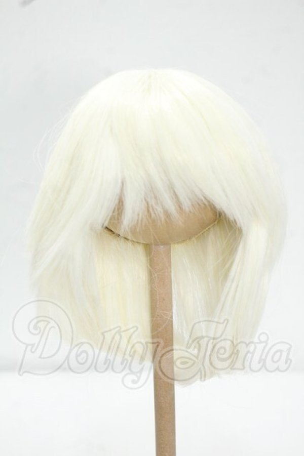 画像1: 9-10inch/ウィッグ Y-26-09-08-086-WT-ZY (1)