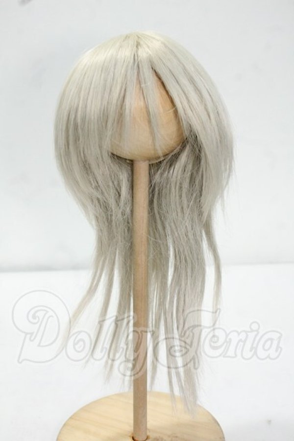 画像1: 9-10inch/ウィッグ Y-26-09-08-089-WT-ZY (1)