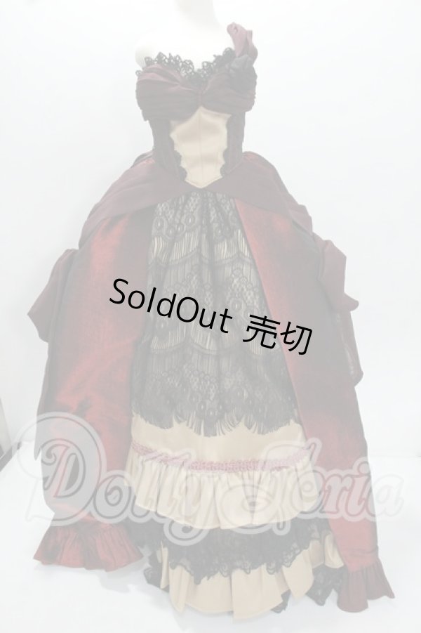 画像1: SD17男の子/OF:レディレイズナー・マスカレードドレス Y-26-09-08-175-WT-ZY (1)