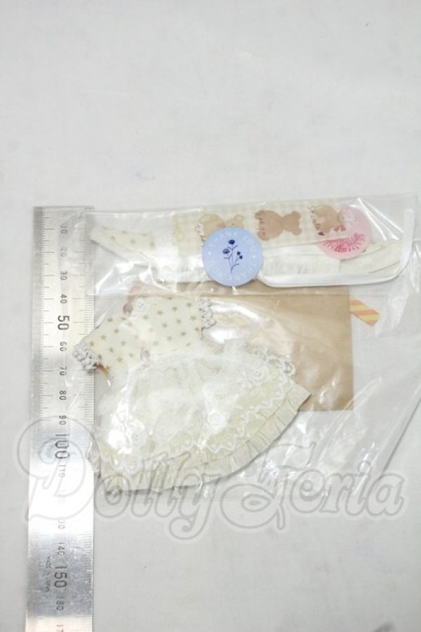 画像2: オビツ11/OF:chicodoll様製 衣装セット Y-26-09-22-188-WT-ZY (2)