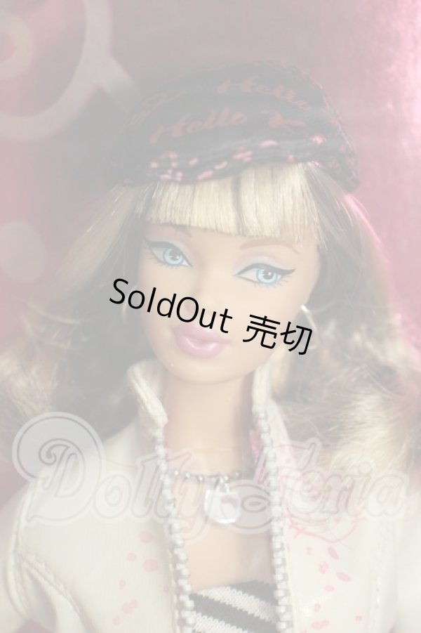 画像1: Barbie/ハローキティコラボ　ピンクラベル Y-26-09-15-030-WT-ZY (1)