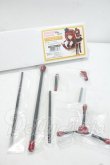 画像3: DD/小物：DD用 マイク＆マイクスタンドセット(メタルレッド) 「ドルフィードリームアクセサリーズ」 ドールズパーティ25・アフター限定 Y-26-09-08-295-WT-ZY (3)