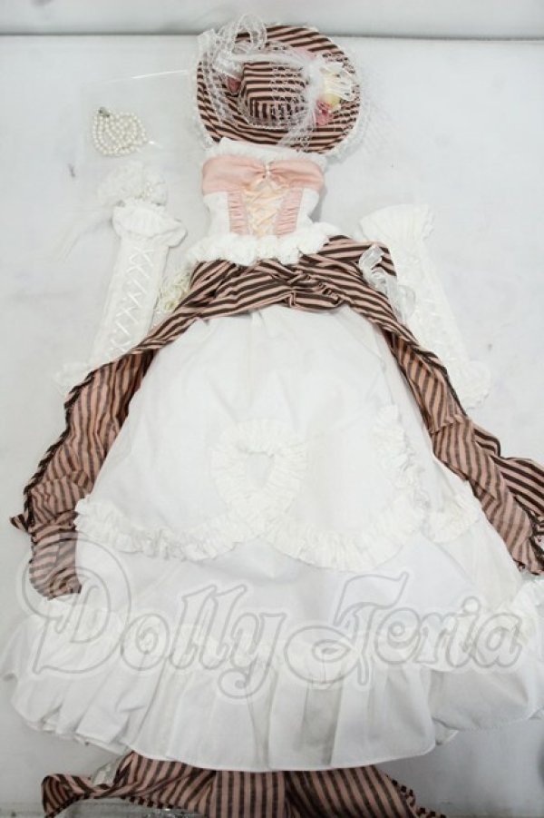 画像1: SD/OF:OF:衣装セット Doll Heart LD000447 Y-26-09-29-334-WT-ZY (1)