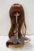 画像1: 8-9inch/ウィッグ Y-26-09-29-041-WT-ZY (1)