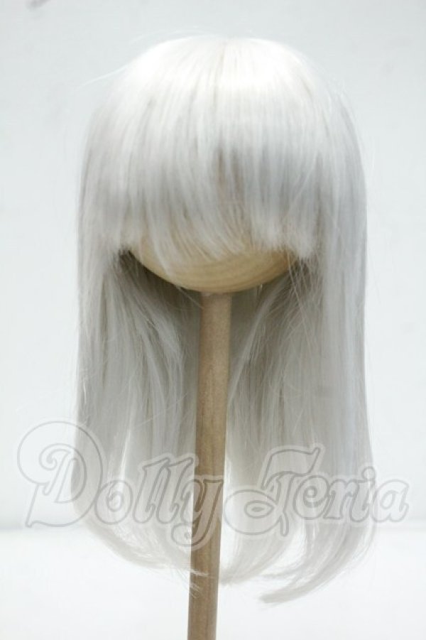 画像1: 9inch/ウィッグ Y-26-10-06-267-WT-ZY (1)