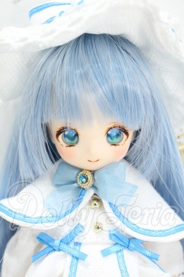 画像1: オビツ11/姫りんご×smile capsule×あのめ洋裁店 トリプルコラボ フルセットドール:白魔女っ子ちゃん Y-26-10-06-106-WT-ZY (1)