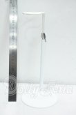 画像2: 1/4〜1/3サイズ/42cmドール用 金属製スタンド（白）標準タイプ Y-26-10-13-331-WA-ZY (2)