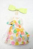 画像1: ネオブライス/OF:Dear Darling fashion for dolls『バルーン柄ワンピースセット』 Y-26-10-13-106-WA-ZY (1)