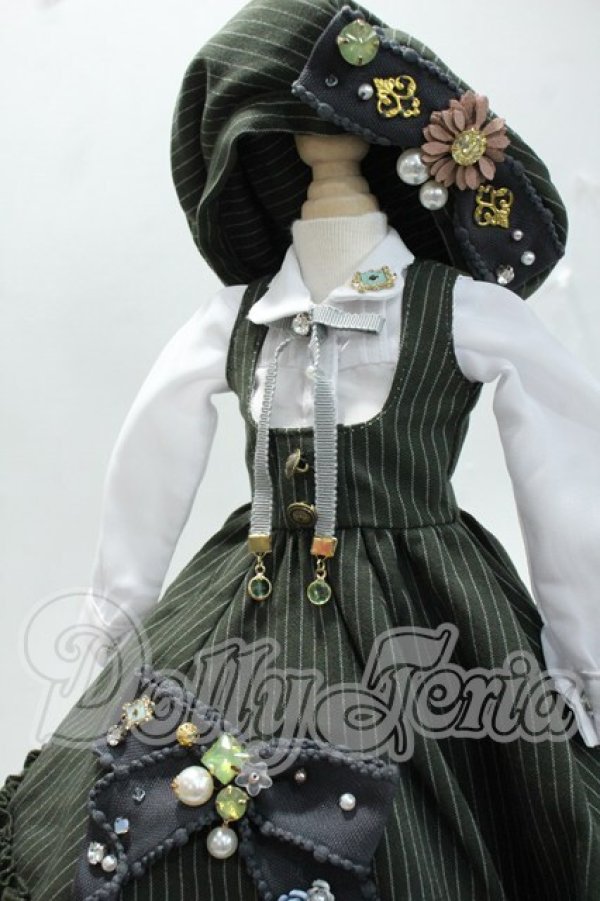 画像2: MDD/OF:GINGER TEA様製 クラシカルジャンパースカートセット Y-26-10-13-130-WA-ZY (2)