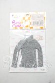 画像1: azone/OF:PNM タートルネックニット グレー Y-26-10-20-184-WA-ZY (1)