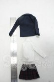 画像2: azone/OF:PNM聖ポートルダム高等部冬制服set (ネイビー×レッドチェック) Y-26-10-27-182-WA-ZY (2)