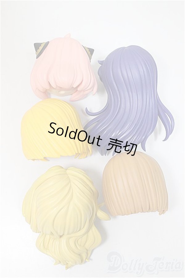 画像2: Q posket/頭のみ　5点/ A-25-08-13-265-NY-ZA (2)