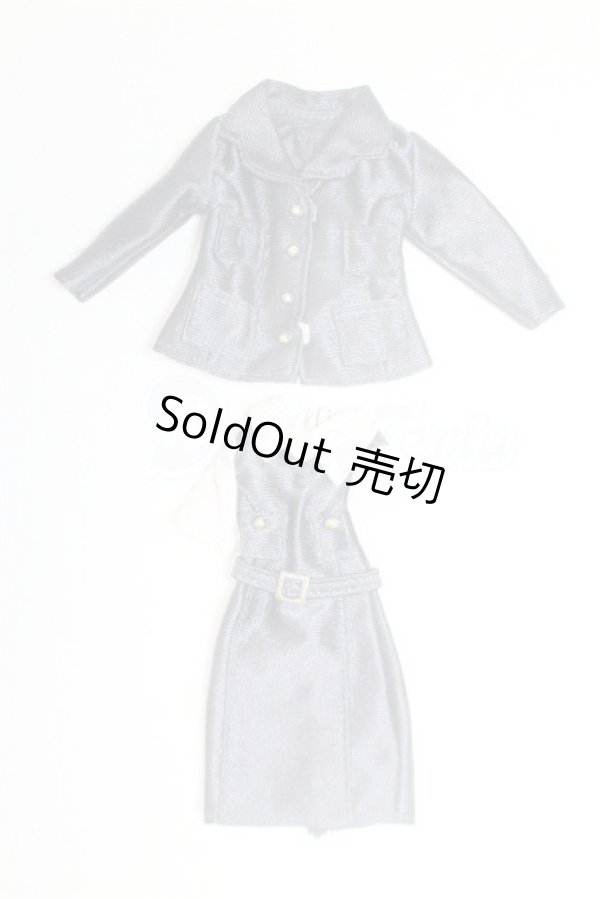 画像1: ジェニー/OF:タカラ　ネイビーセットアップセット/ファッションドール　衣装 A-26-02-18-086-NY-ZA (1)