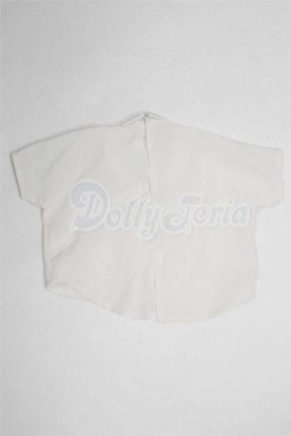 画像2: SD/OF: 開襟スクエアシャツ アイボリー/1/3　60ｃｍ　BJD　MJD　衣装　ドール用 A-26-02-18-082-NY-ZA (2)