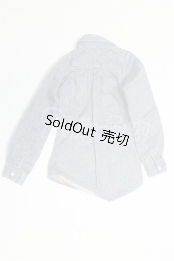 画像2: azone/OF:50ｃｍデニムシャツ ブルー/0 A-26-02-18-084-NY-ZA (2)