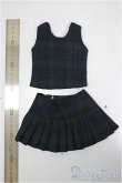 画像2: DD/OF: チェックベスト スカート セットアップ グリーン/0 A-26-02-04-294-NY-ZA (2)