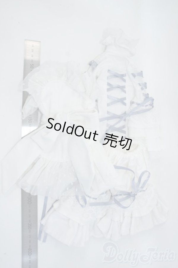 画像2: 60ＣＭ/of：水色×白衣装セット Y-25-08-06-278-NY-ZY (2)