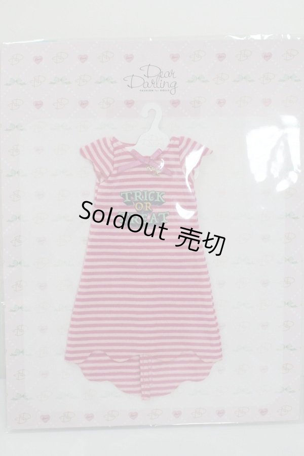 画像1: ネオブライス/OF：Dear Darlingハロウィンプリントワンピース・ピンク/ファッションドール　衣装 A-25-01-08-372-NY-ZA (1)