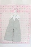 画像1: 【新品】ネオブライス/OF：deardarling：サロペット【ライトグレー】/ファッションドール　衣装 A-25-01-08-373-NY-ZA (1)