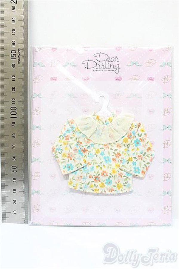 画像2: 【新品】ネオブライス/OF：deardarling：ハイネックブラウス【イエローF】/ファッションドール　衣装 A-25-01-08-381-NY-ZA (2)