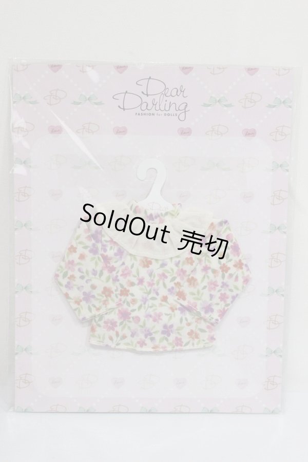 画像1: 【新品】ネオブライス/OF：deardarling：ハイネックブラウス【ピンクF】/ファッションドール　衣装 A-25-01-08-380-NY-ZA (1)