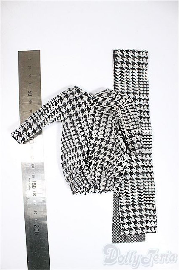 画像2: ネオブライス/of:ディーラー製格子柄ドレス/ファッションドール　衣装 A-25-04-16-239-KD-ZA (2)