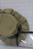 画像2: 【新品】ネオブライス/OF：deardarling：プリーツハット　ブラックリボン/ファッションドール　衣装 A-25-01-08-378-NY-ZA (2)