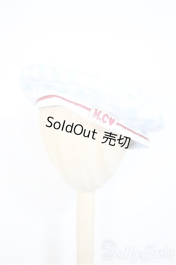 画像1: SD＆DD/OF：Melody.C様製Vintage Sailor ベレー帽/1/3　60ｃｍ　BJD　MJD　衣装　ドール用 A-25-10-22-313-NY-ZA (1)