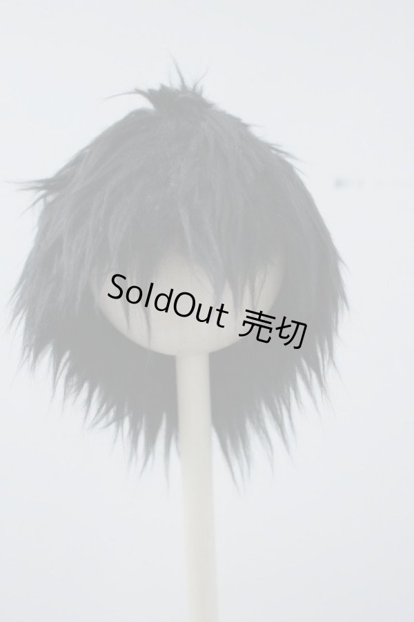 画像1: ボアウィッグ/7-8inch（黒） U-24-05-21-049-KD-ZU (1)