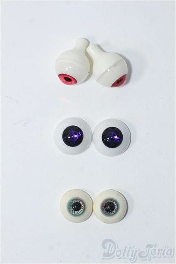画像1: 16mm/アクリルアイ　3点 Y-25-01-01-113-NY-ZY (1)