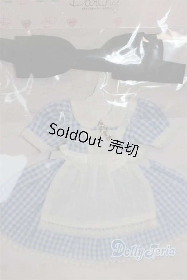 画像2: 【新品】ネオブライス/OF：deardarling：ギンガムアリスセット/ファッションドール　衣装 A-25-01-08-375-NY-ZA (2)