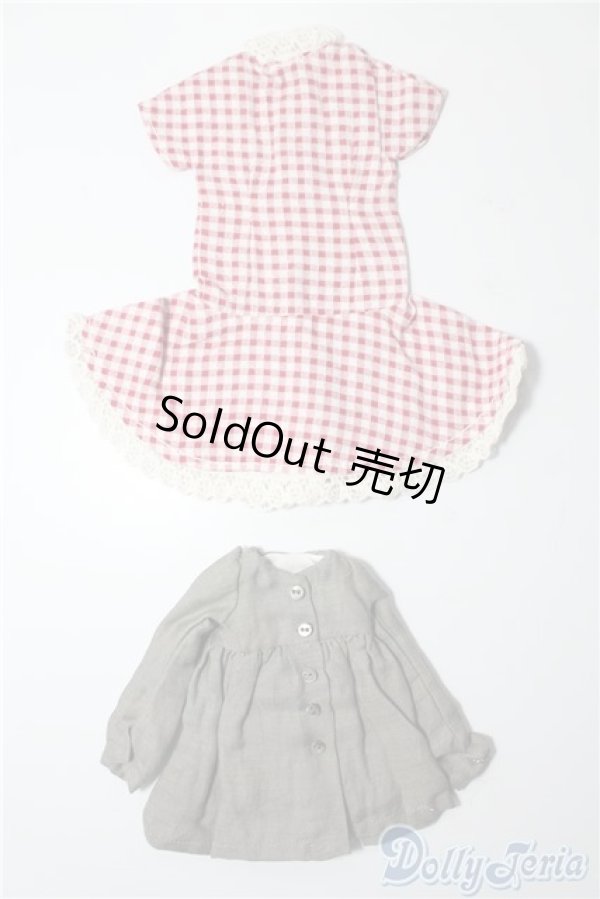 画像1: 25〜27ｃｍドール/OF：衣装バラ2セット A-24-07-24-1032-KD-ZU (1)