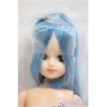 画像: リカちゃんキャッスル/リカちゃん：水色ポニーテール/BJD　球体関節人形 A-25-01-01-199-KD-ZA
