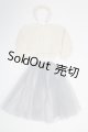 画像: SDM/OF:ゆるニット＆チュールスカートセット・ミニ/1/4　40ｃｍ　BJD　MJD　衣装　ドール用 A-25-04-02-099-NY-ZA