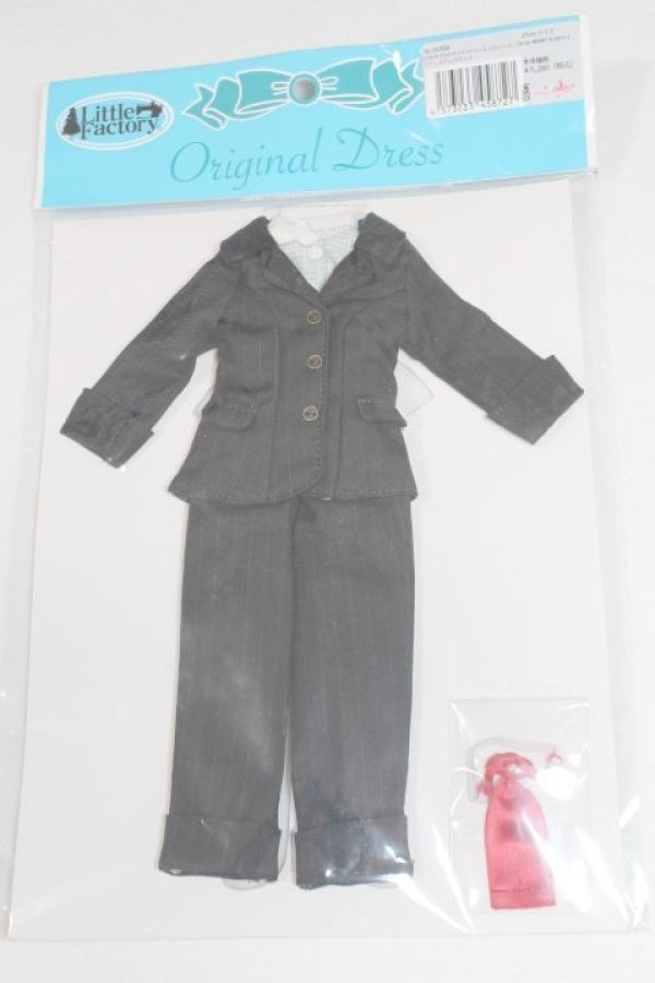 画像1: ボーイフレンド/OF:27cmサイズファッションコレクションDX by HONEY SLASH！-1 3ピースドレスセット/ファッションドール　衣装 A-25-04-02-058-NY-ZA (1)