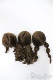 画像2: 4inch/ウィッグ　ボア　3点/インチ　BJD　MJD　ドール用 A-25-03-26-199-KD-ZA (2)