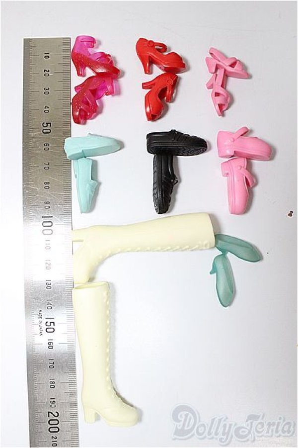 画像2: リカちゃん、ジェニー、ネオブライスサイズ/OF:靴/ファッションドール　衣装 A-25-07-02-250-KD-ZA (2)