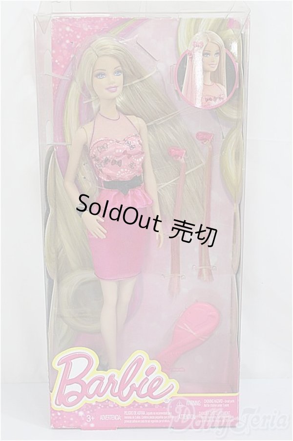 画像2: バービー/2013 HairTastic Barbie Doll A-25-04-09-248-NY-ZA (2)