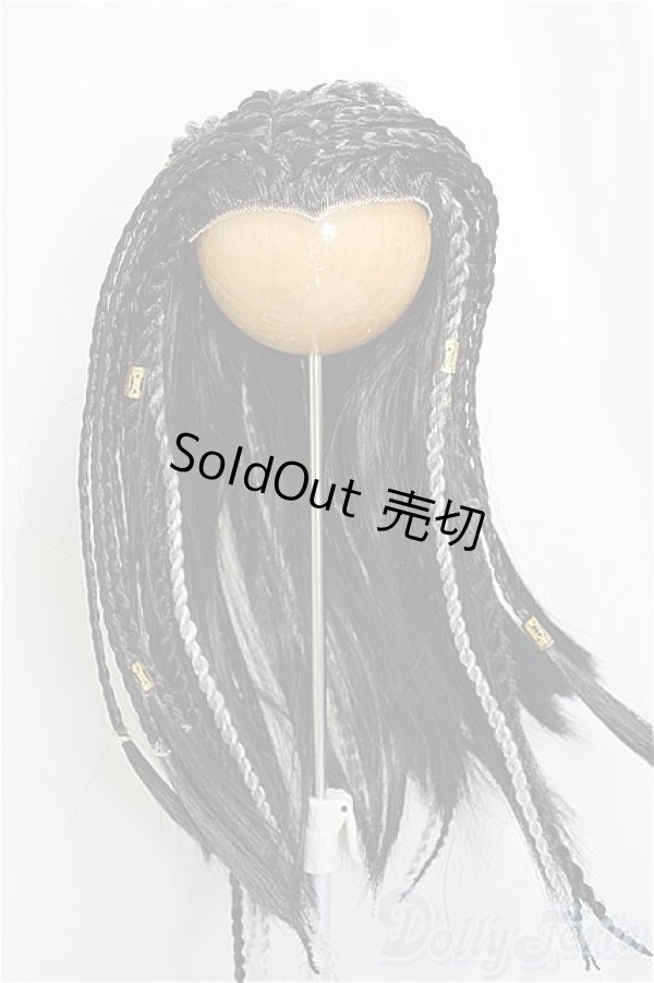 画像1: ウィッグ/8-9inch:usapi様製/インチ　BJD　MJD　ドール用 A-25-04-09-325-KD-ZA (1)