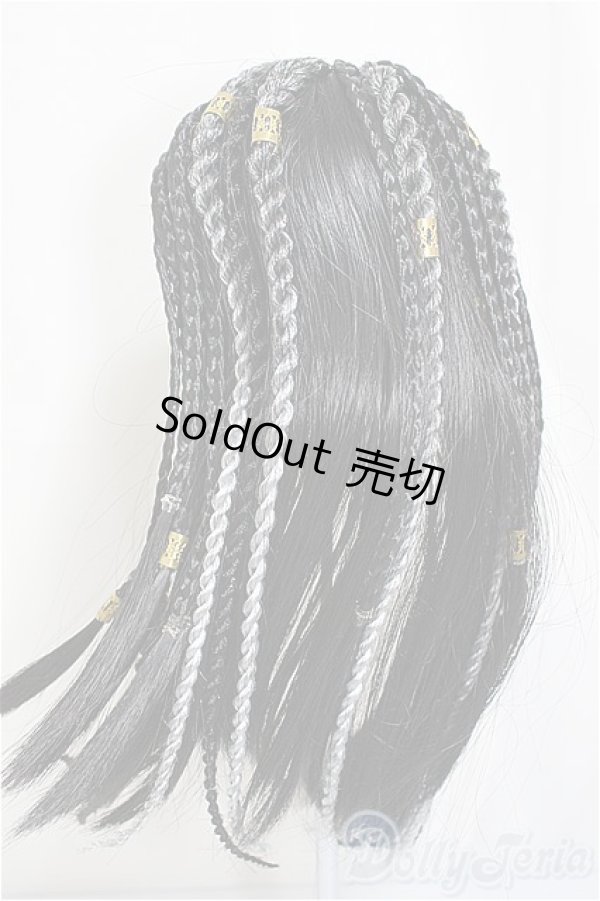 画像2: ウィッグ/8-9inch:usapi様製/インチ　BJD　MJD　ドール用 A-25-04-09-325-KD-ZA (2)