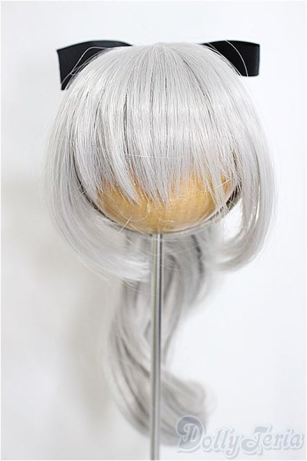 画像1: 8-9inch/ウィッグ　ronshuka couture 様製　ポニーテール/インチ　BJD　MJD　ドール用 A-25-04-09-322-KD-ZA (1)