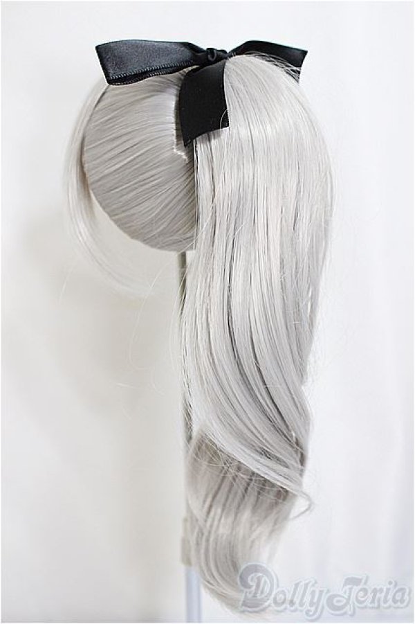 画像2: 8-9inch/ウィッグ　ronshuka couture 様製　ポニーテール/インチ　BJD　MJD　ドール用 A-25-04-09-322-KD-ZA (2)