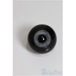 画像: 18mm/グラスアイ シングル　ブラック系/ドール用　アイ A-25-04-23-221-KD-ZA