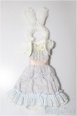 画像1: azoneピュアニーモ/OF:23cmサイズドール　衣装　PNS 白うさぎさんのファンシーワンピセット/0 A-25-04-16-207-KD-ZA (1)