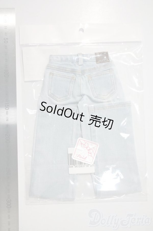 画像2: DDB/OF:002　タックワイドジーンズ（水色）・DD　ブイジーンズ U-25-04-15-140-NY-ZU (2)