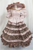画像1: SD/OF:ドレス　SD　黒船屋　様/1/3　60ｃｍ　BJD　MJD　衣装　ドール用 A-25-04-23-262-KD-ZA (1)
