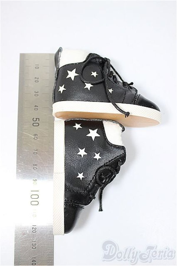 画像2: SDM＆MSD/OF:靴　Star pattern shoes(Black)　40cm　DOLK SELECT/1/4　40ｃｍ　BJD　MJD　衣装　ドール用 A-25-04-30-171-KD-ZA (2)
